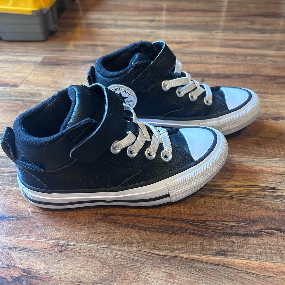 Converse EUC Kids Black High-Top water resistant Sneakers